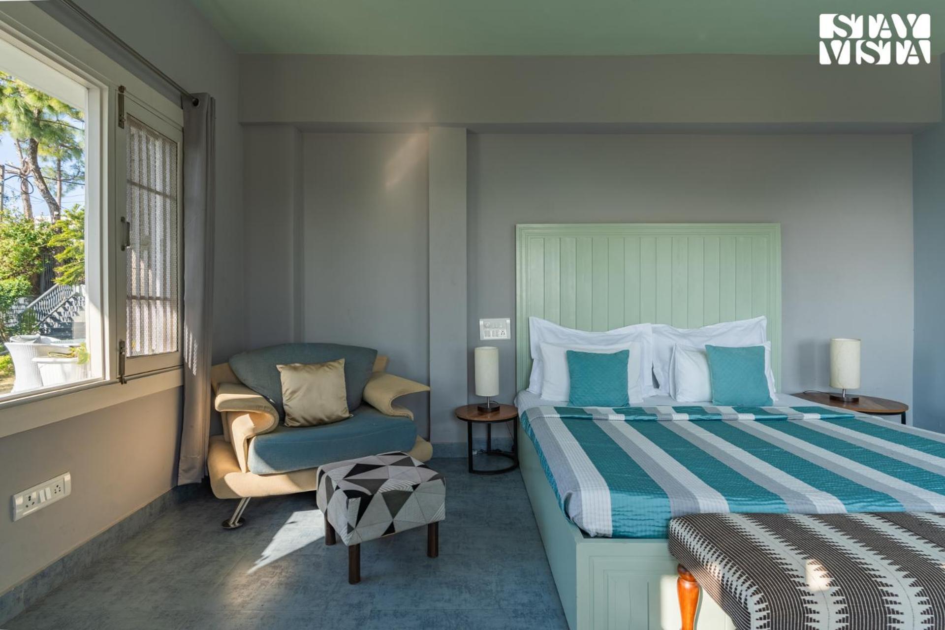 Stayvista At Serene With Outdoor Bonfire Barog Exterior foto