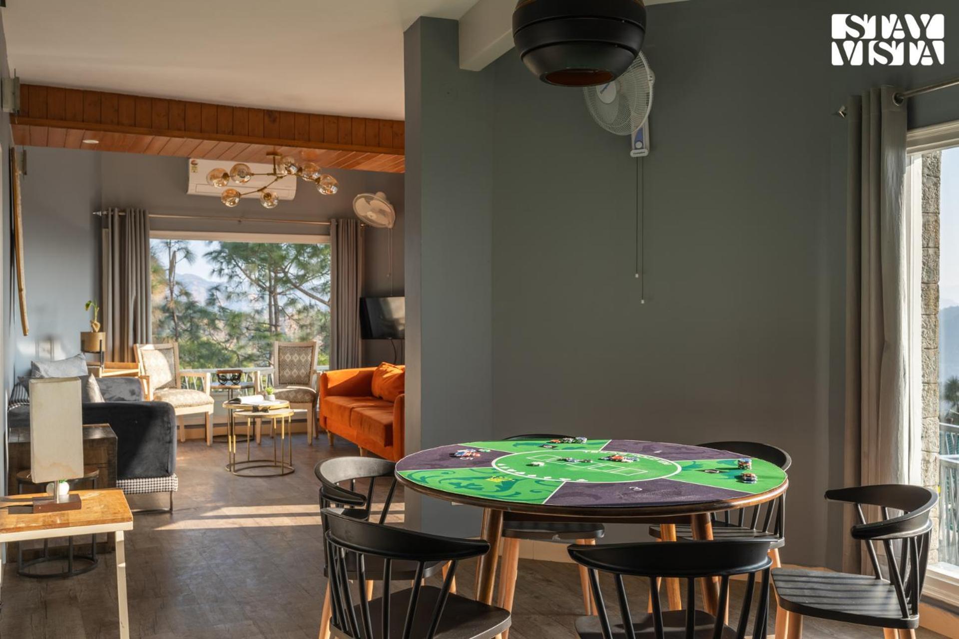 Stayvista At Serene With Outdoor Bonfire Barog Exterior foto